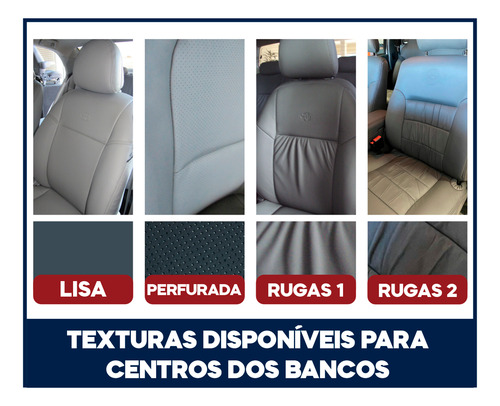 Capa Revestimento Para Bancos New Civic Misto Tons Cinza