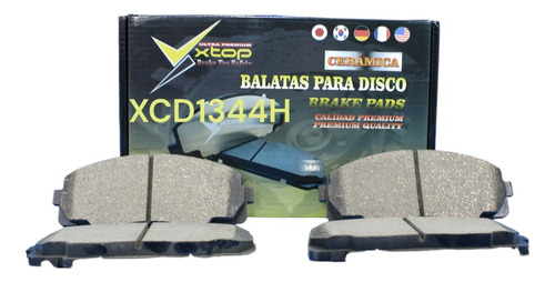 Balatas Delanteras Para Toyota Hiace 2.7 2006-2019  Xcd1344h