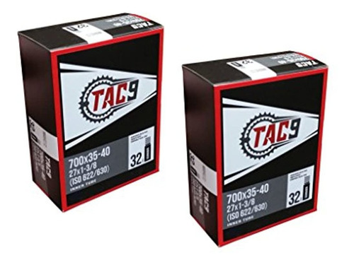 Tac9 Tubos 700 X 35  40 27 X 1  38 Valvula Schrader Regular