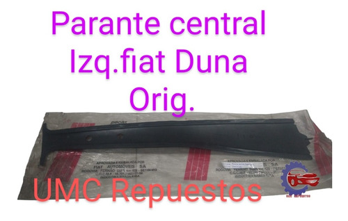 Revestimiento Parante Central Izquierdo Fiat Duna Original