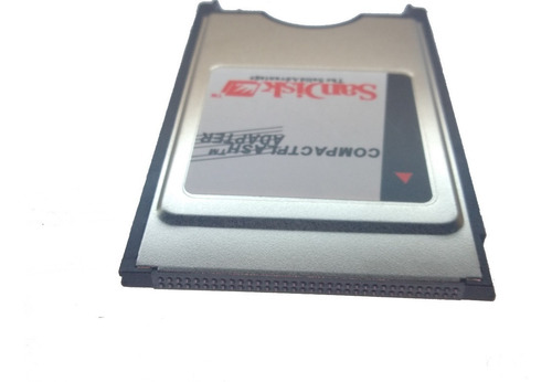 Cf 256mb Compact Flash + Adaptador Pcmcia Sandisk