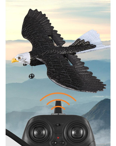 Avião De Espuma Rc Para Pássaros Voadores, Portátil Com