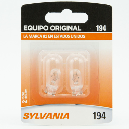 Foco Sylvania Equipo Original 194 (par)