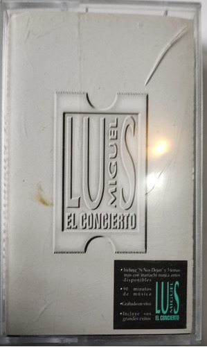 Cassette De Luis Miguel El Concierto (554-2260