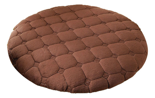 Funda De Almohada Redonda De Felpa En Forma De C, Tatami, Co