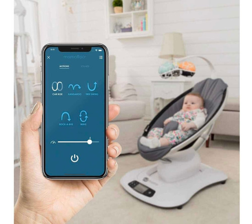 4moms Mamaroo 4 Bluetooth-enabled High-tech Baby Swing
