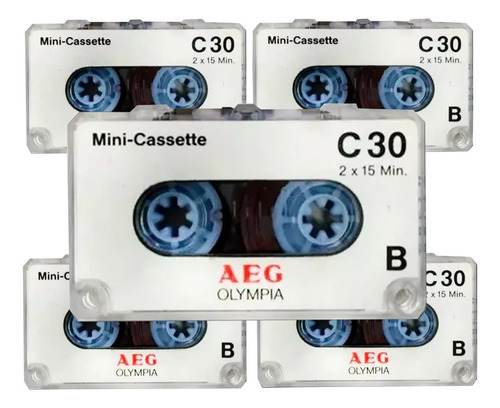 Pack C/5 Cassette Mini Olympia C30