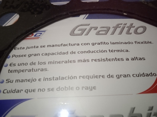Imagen 6 de 9 de Empacadura Cámara Chevrolet M194/230/250/292 Grafito (63-92)