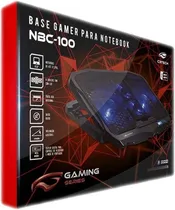 Comprar Suporte Base Notebook Nbc-100bk C3tech Gamer 4 Coolers Led 