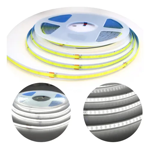 Fita Led Fita Led Cob 320 Led 127v/220v Direta Energia 10m