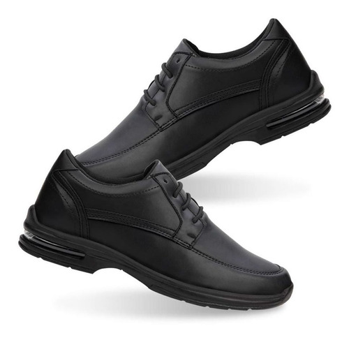 Zapato Confort Nebel Walk 433 Negro Caballero Moderno Otoño
