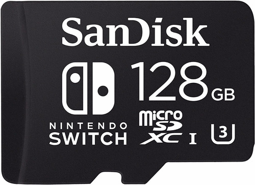 Sandisk Micro Sdxc Tarjeta 128gb Micro Sd Nintendo Switch