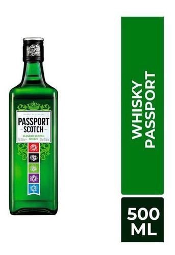 Whisky Passport Scotch X 500ml - mL a $85