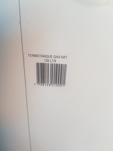 Termotanque A Gas 