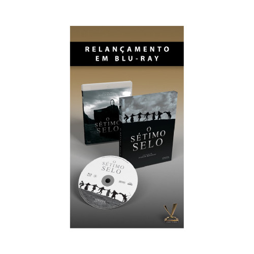 Blu-ray O Sétimo Selo C/ Luva - Ingmar Bergman - Lacrado