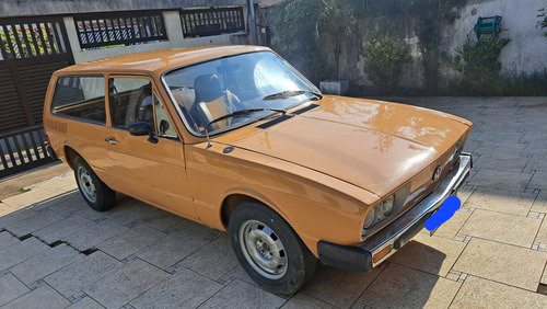 Vw Variant Ii, 1978, Marrom Saveiro, Selada Vidros Originais
