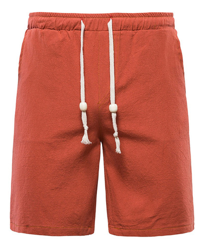 Pantalones Cortos Para Hombre, Talla Grande, Cintura Elástic