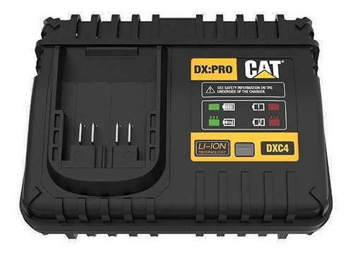 Cargador De Baterías 18v Caterpillar Dxc4
