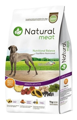 Natural Meat Perro  Adulto X 7 Kg