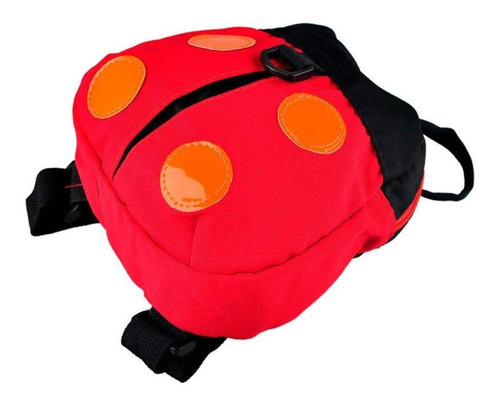 Mochila Arnés Correa Seguridad Cuidado Bebé Niño Color Rojo
