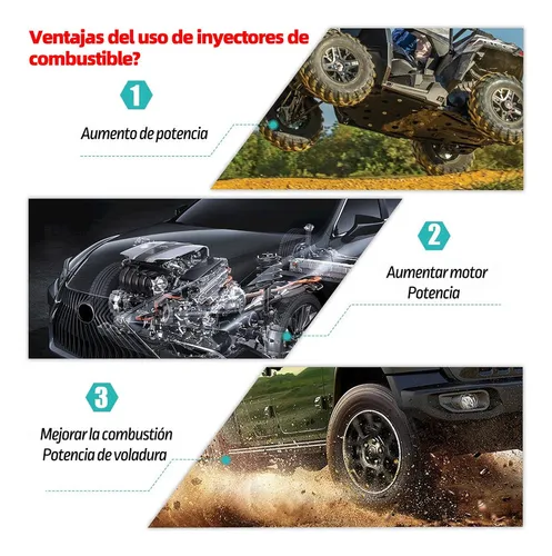 Pyz 4pcs Inyectores De Combustible Para Nissan Pathfinder