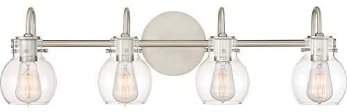 Quoizel Anw8604an Andrews Vanity Bath Lighting, 4 Luces, 400