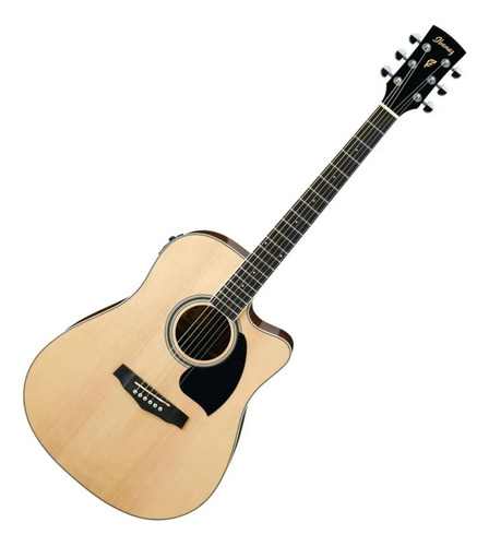 Guitarra Electroacustica Ibanez Pf15ece Con Corte Y Eq