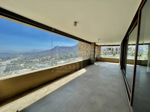 Imagen 13 de 30 de Espectacular Departamento Con Vista A Todo Santiago.