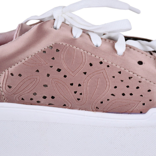 Tenis Mujer Plataforma Piel Sintetica Sneakers Casual Moda