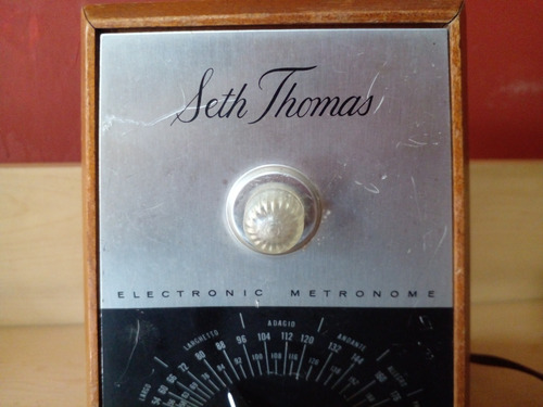 Metronomo Retro Seth Thomas (Usado)