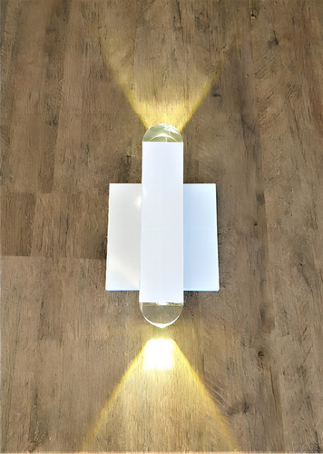 Arandela Led Facho Duplo Hall Entrada Fachada Escada Muro