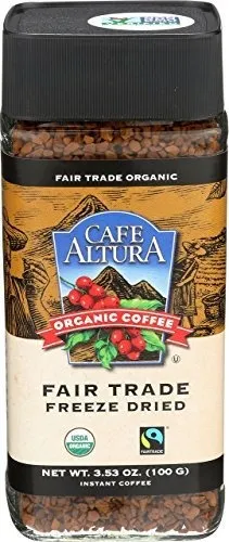 Café Altura Orgánico, Café Liofilizado, 100g