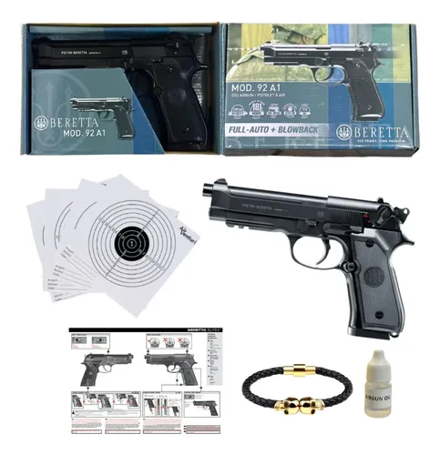 comprar Marcadora Umarex Beretta 92a1 Co2 Aire Bbs 4.5mm Xchws P