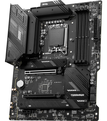Placa Base Para Juegos Msi Mag B760 Tomahawk Wifi (admite 1.