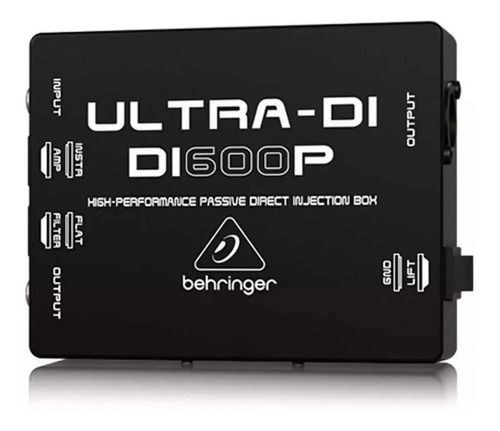 Caja Directa Inyectada Behringer Ultra Di Di600p Envios