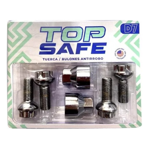 D7 Bulones Antirrobo Volkswagen/ Ford/chery/bmw - Top Safe