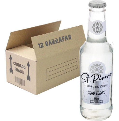 Ki 12 Agua Tonica St Pierre Garrafa 275ml Pack 12 Unidades
