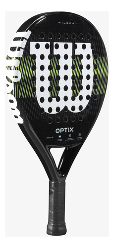 Pala De Pádel Wilson Optix V1 2025 Color Negro