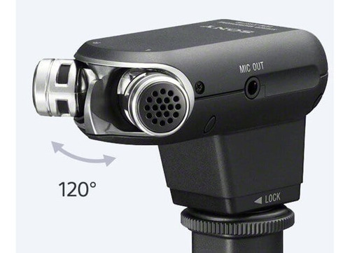 Microfone Sony Ecm-xyst1m Estéreo Para Sapata Multi-interfac
