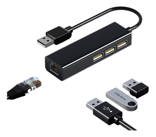 Adaptador Usb  A Rj45 Gigabit Lan Ethernet 10/100/1000mbps