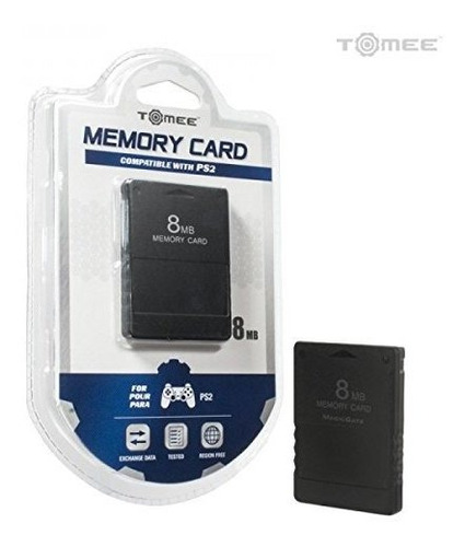 8 Mb De Tarjeta De Memoria Ps2 Tomee.