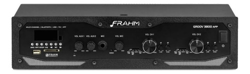 Amplificador Profissional Frahm Gr3800 App Sd Blu Fm Aux Usb