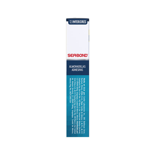 Almohadillas adhesivas Sea-bond dentaduras postizas inferiores 12 Pz