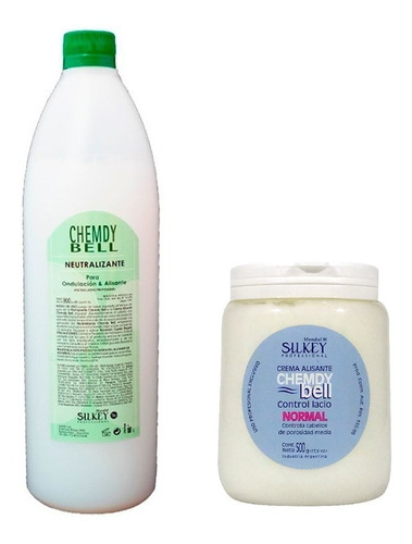 Kit Alisado Silkey Chemdy Bell - Alisante + Neutralizador