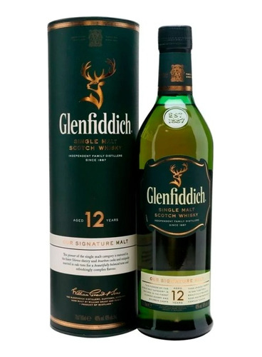 Whisky Glenfiddich 12 Años Single Malt