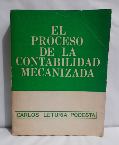 Carlos Leturia Podesta - Contabilidad Mecanizada 1980