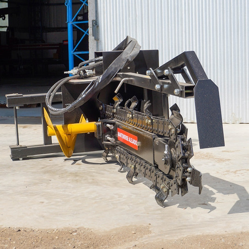 Zanjadora 1200 Hidrobull- Implemento Minicargadora Bobcat