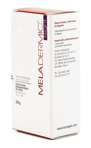 Imagen 5 de 6 de Meladermic Night Crema Aclaradora