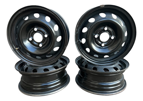 Llantas Gm Fumagalli R14 Chevrolet Corsa Classic Celta 4x100 Negro