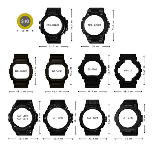 Imagen 5 de 6 de Reloj Casio G-shock G-squad Pro Casio Gsw-h1000-1a4cr